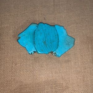 Turquoise belt buckle